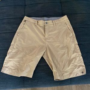 Quicksilver khaki swim trunks